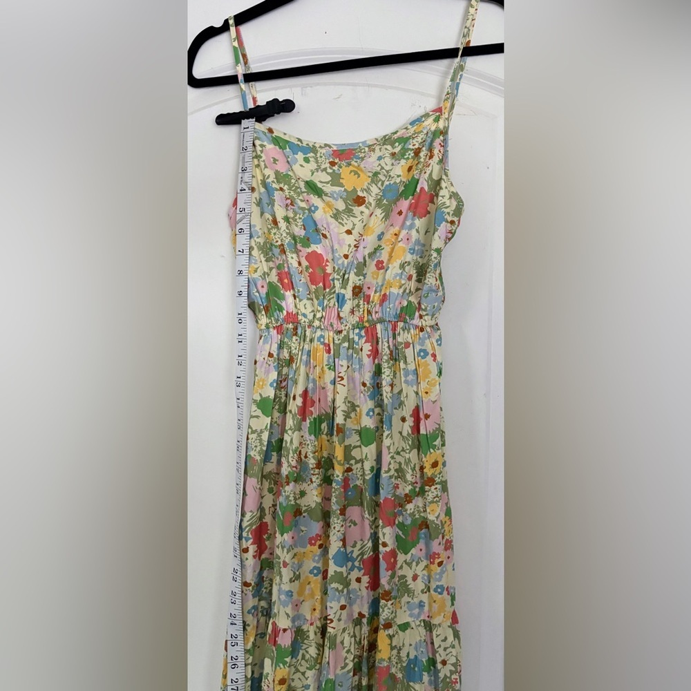Hermoza x Julia Berolzheimer Colleen Cinched Tiered Bloom Dress S - Picture 6 of 11